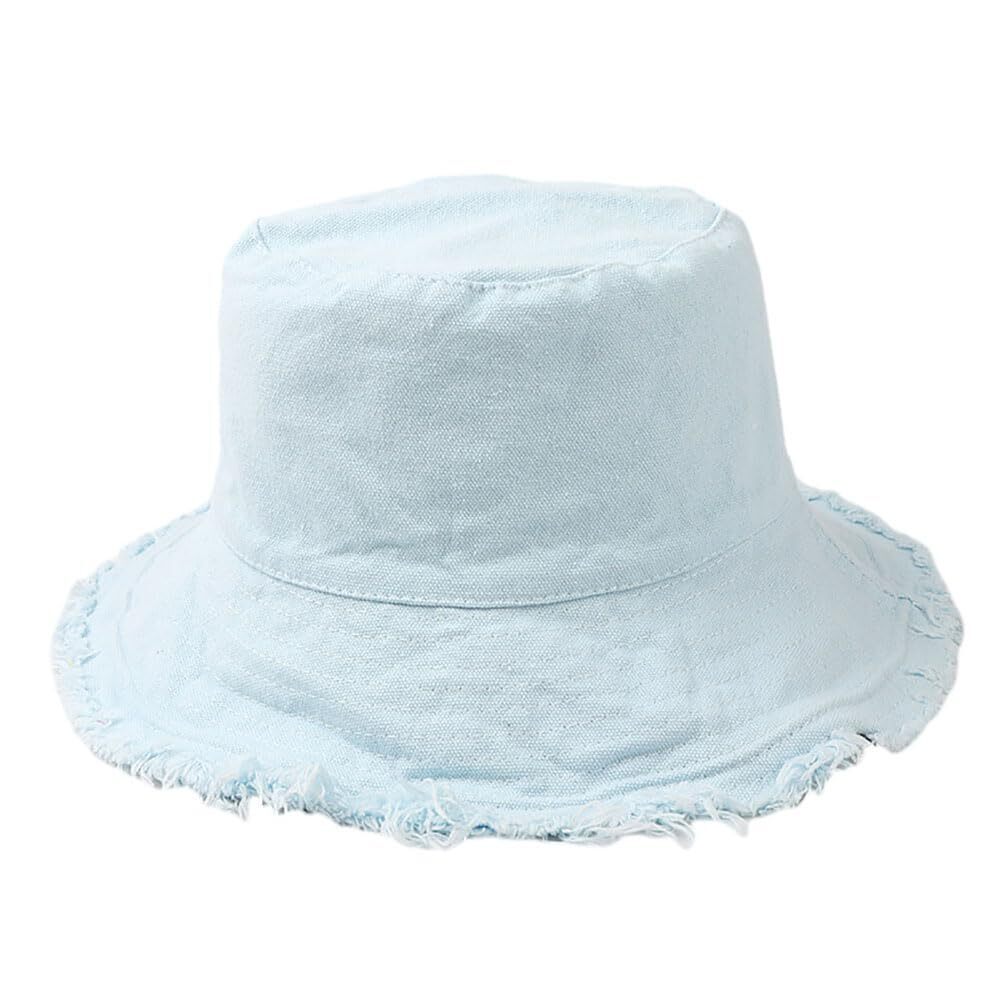 2736 Bucket Hats Vintage Trendy Foldable Summer Outdoor Travel Boonie Sun